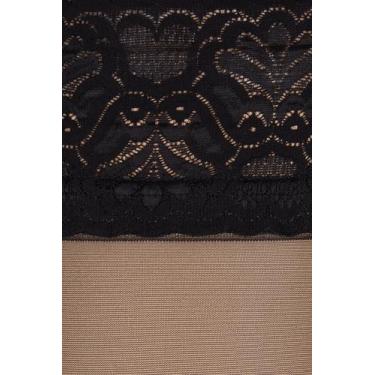 Imagem de Meia 7/8 Fio 15 Lupo Loba 05660-001 Fina Com Renda T. M/G, G, 9990, Pr