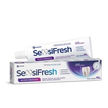 Imagem de Creme Dental Sensifresh Alivio Imediato 90g - NAO INFORMADO