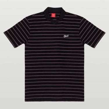 Imagem de Camiseta Plano C Polo Shirt Jersey Preto-Masculino
