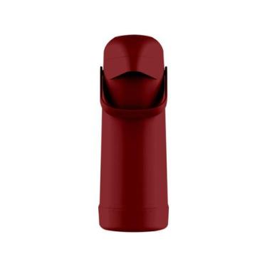 Imagem de Garrafa Térmica Termolar 1L Magic Pump, 1L, Vermelho