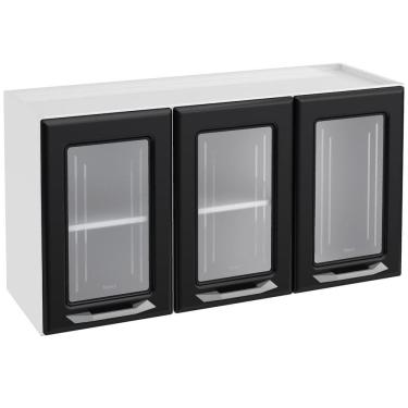 Imagem de Armário de Cozinha de Aço Aéreo Triplo Telasul Topázio