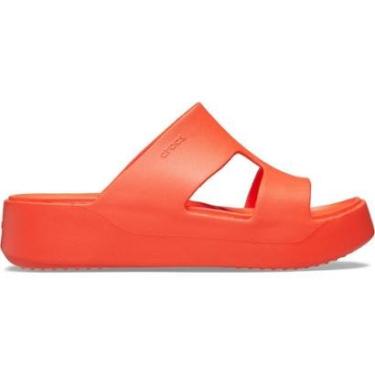 Imagem de Sandália crocs getaway platform h-strap lava-Feminino