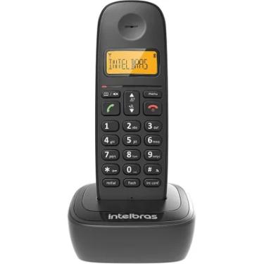 Imagem de Telefone sem Fio Intelbras TS2510, com Identificador de chamadas, Com Agenda, Preto - 4122510