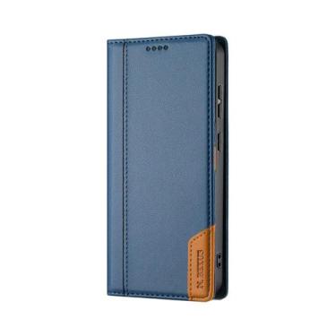 Imagem de Capa De Couro Tipo Carteira Para Samsung Galaxy Série a A17 A37 A57 A1