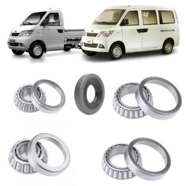 Imagem de Rolamentos Diferencial Traseiro Rely Van e Picape Kit - AD Parts