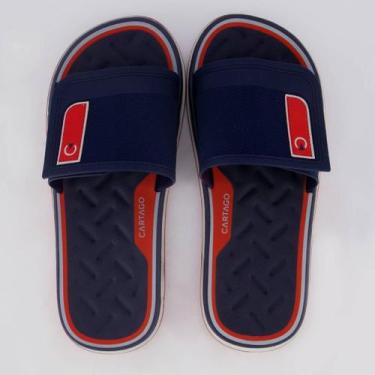 Imagem de Chinelo Cartago Málaga Sport Gáspea Marinho, 40
