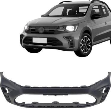 Imagem de Parachoque Dianteiro Saveiro 2023 2024 2025 Preto Liso - Dts