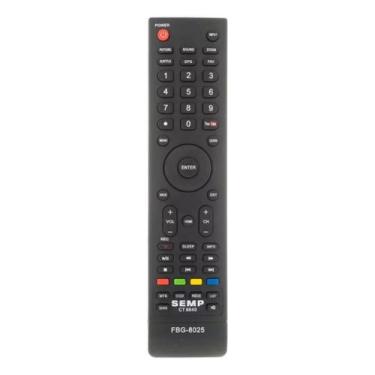 Imagem de Controle Remoto Para Tv Semp Toshiba FBG 8025 SKY 7461 LE 7810 CT-6640