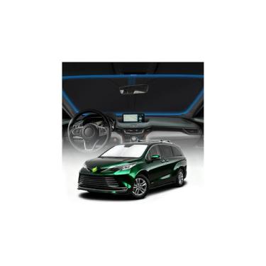 Imagem de Cortina parasol para parabrisas KUST para Toyota Sienna Mini Van 2021-