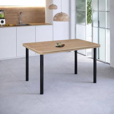 Imagem de Mesa Estrutura Preta MP1010-TP800 Tampo 1500x800x45mm