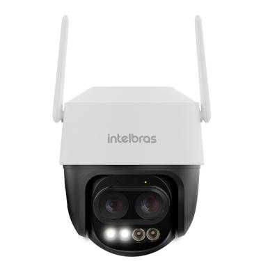 Imagem de Câmera Externa iM7+ Zoom Visão Noturna e Áudio Bidirecional Intelbras