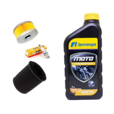 Imagem de Filtro Óleo Suzuki Yes 125 Vela Óleo Filtro Ar Intruder 125 - IPIRANGA