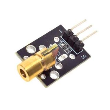 Imagem de Módulo Sensor Laser Ky-008 para Projetos Eletrônicos - RoboBuilders