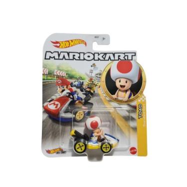 Imagem de Hot Wheels Coleção Mario Kart Toad Standard Kart GJH63 Mattel