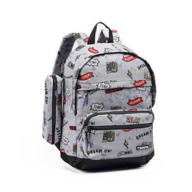 Imagem de Mochila e estojo kit escolar estampas feminina e masculina - SEANITE, 
