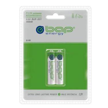Imagem de Pilhas Recarregável c/2 unidades 2700mah AA Bap -600 - Gimp, 1,2v