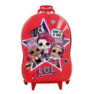 Imagem de Mochila Escolar De Rodinha 3D LoL Surprise Mc Personalizada - Diplomat