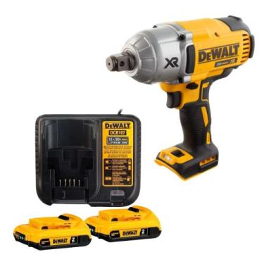 Imagem de Chave de Impacto 20V MAX 950Nm com Motor Brushless e 2 Baterias de 2Ah