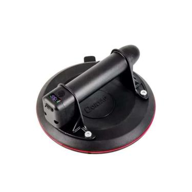 Imagem de Ventosa de Sucção Elétrica a Bateria 200mm 150kg Modelo 63087 com Maleta Preto Cortag
