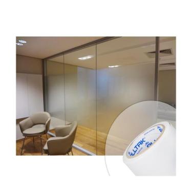 Imagem de Adesivo Jateado Cristal p/ Blindex , Box , Sacada Privacidade - ALLTAK