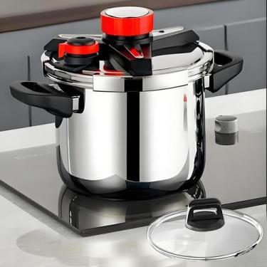 Imagem de Panela de pressão KILOGORGE 10L/10QT 304 de aço inoxidável