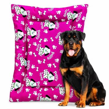 Imagem de Cama de Cachorro Colchão Confort Pet Grande Colchonete Lavável Tamanho
