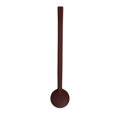 Imagem de Bomba de Chimarrão Inox Trançada Fosca  Bojo Fixo - - Capellani, Café