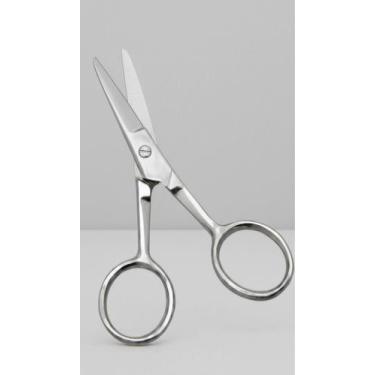 Imagem de Tesoura Inox Ponta Arredondada Pelo Nariz Barba - Congratulations Stor