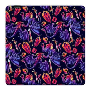 Imagem de Mousepad Gamer Fallen Dota2 Dragon Set Speed+, Grande 450x450mm - MP-F