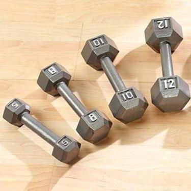 Imagem de Halteres Hexagonais Sammons Preston 77925 2,5 kg