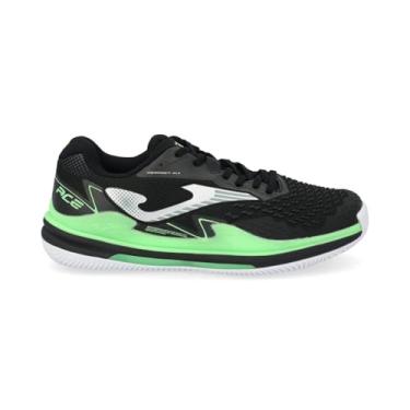 Imagem de TÊNIS JOMA ACE PRO CLAY (SAIBRO) MASCULINO PRETO E VERDE C/PLACA DE CARBONO ESTABILIDADE (BR, Adulto, Numérico, 40)