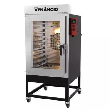 Imagem de Forno Industrial Turbo a Gás GLP Venâncio Twister 10 Esteiras Interior