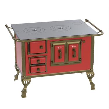 Imagem de Fogao a Lenha Venax n 2 Colonial Vermelho SD