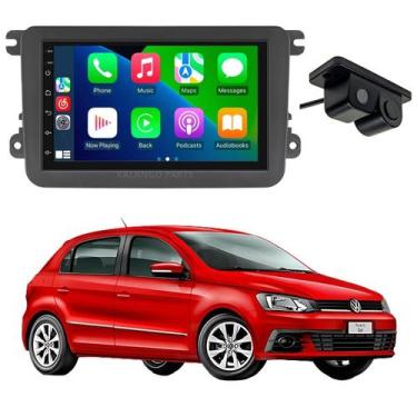 Imagem de Central Multimidia Android 13.0 Vw Gol G7 Moldura Câmera Ré - Autovex