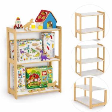 Imagem de Estante Montessori Infantil Organizador Brinquedos Livros - Yeet