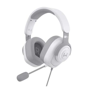 Imagem de Headset Gamer Warrior Huginn Ph700 Branco P3 3,5mm Pc Ps4 - Logitech