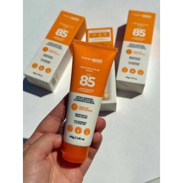 Imagem de Protetor Solar Facial Derma Chem FPS 85 40g Niacinamida Vitamina E Toq