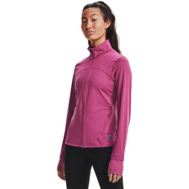 Imagem de Jaqueta de Treino Feminina Under Armour Rush FZ, Roxo, M