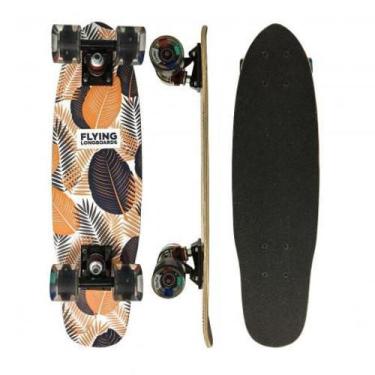 Imagem de Skate Cisco Flying Mini Cruiser Flowers 6,7 Longboards