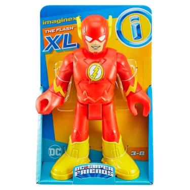 Imagem de Brinquedo Boneco Articulado Imaginext Herói The Flash - Liga Da Justiça Dc Comics - Fisher Price
