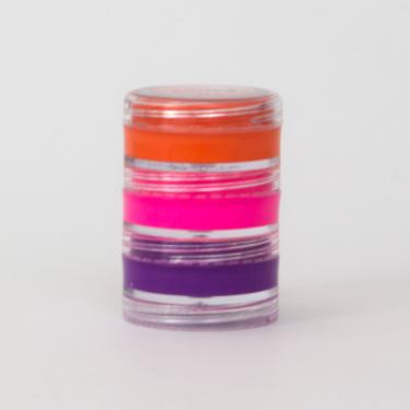 Imagem de Tinta Cremosa com 3 cores Laranja, Roxo e Preto - Color Make