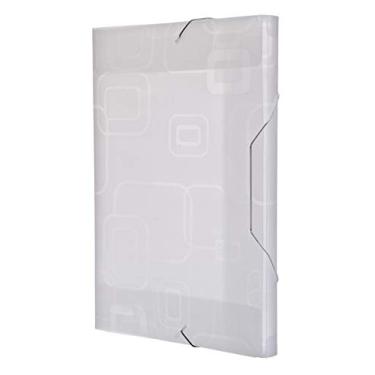 Imagem de Pasta Aba Elástico Ofício Lombo 2cm DelloFine, Dello, Cristal, 0242.H.0050