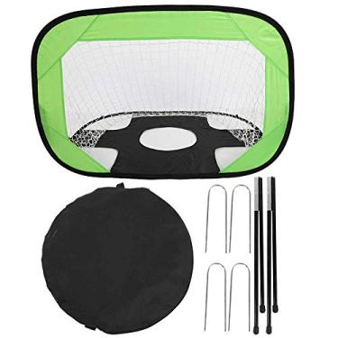 Imagem de Rede de objetivos de futebol, rede dobrável para portão de futebol infantil, resistente ao desgaste, fácil de instalar, meta de futebol para esportes ao ar livre, crianças, adultos