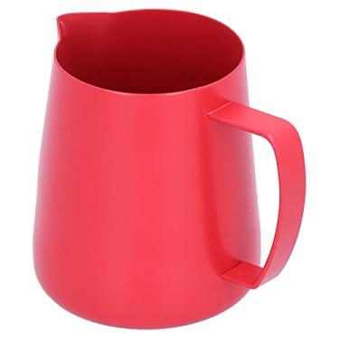 Imagem de Xícara de café com leite, jarro de espuma de leite requintado anti escaldante inofensivo para restaurante para casa para café