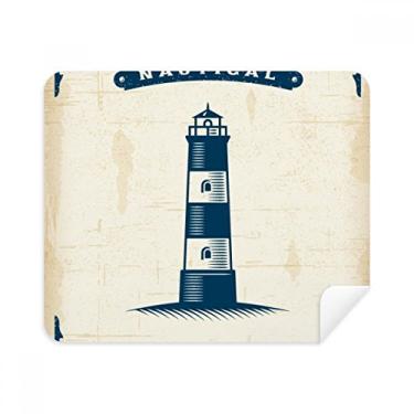 Imagem de Lighthouse Navigation Militar Pano de limpeza de tela Limpador de tela 2 peças Tecido de camurça