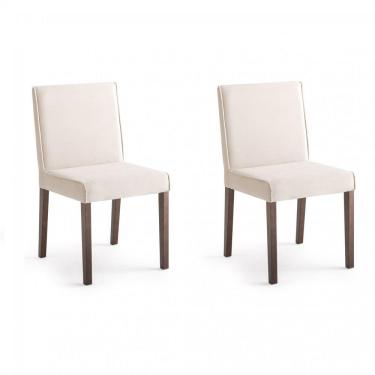 Imagem de Conjunto 2 Cadeiras Dara Tre Mobili Bege