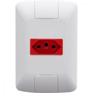 Imagem de Conj 4x2 1 Tomada 2p+t Tramontina Aria 20 A 250 V