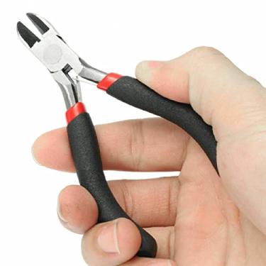 Imagem de Mini Alicates Longos Kit de Ferramentas Manuais Joias Nariz Redondo Fazer Bordado Cortador de Fio