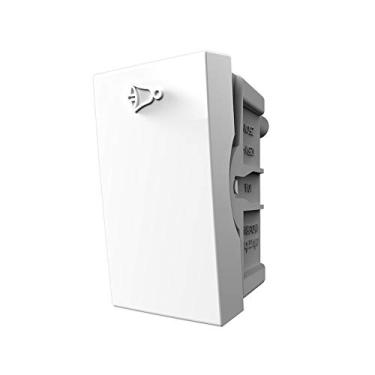 Imagem de Módulo Pulsador Campainha, Alumbra, Módulo Pro 85017, Branco