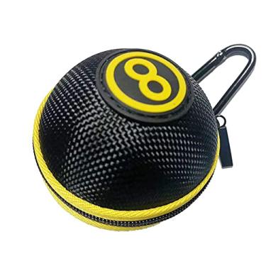 Imagem de segolike Clip On Cue Ball Case Protetor Suporte Caixa Acessórios de Bilhar Saco de Giz Cue Capa Protetora Armazenamento Bolsa de Transporte para Bolas de